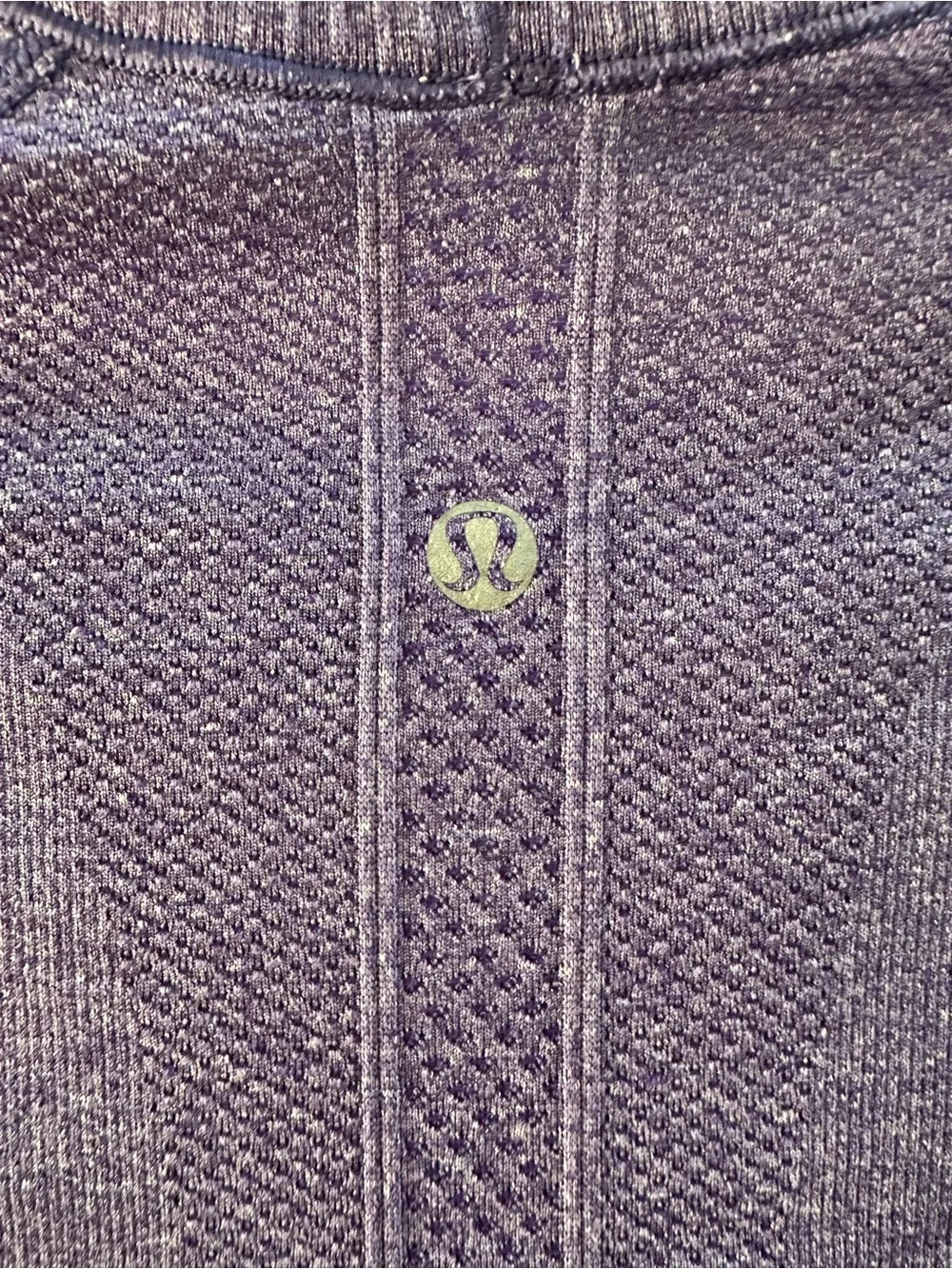lululemon athletica Short Sleeve Swiftly Purple Heather - Picture 3 of 4